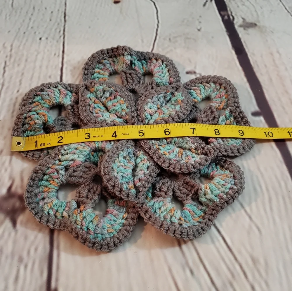 Flower Pot Holders Trivets Set of 3